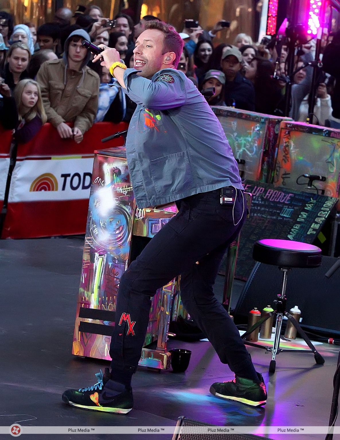 Chris Martin performing live on the 'Today' show as part of their Toyota Concert Series | Picture 107181